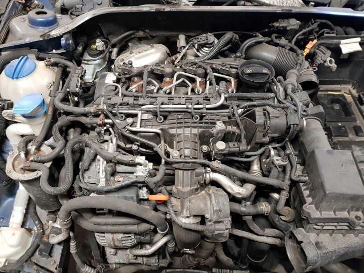 Volkswagen 1,6 TDI CAYC-motor