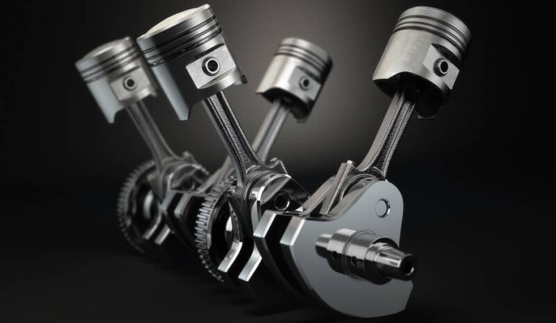 Motorkolv: hur den är uppbyggd och hur den fungerar