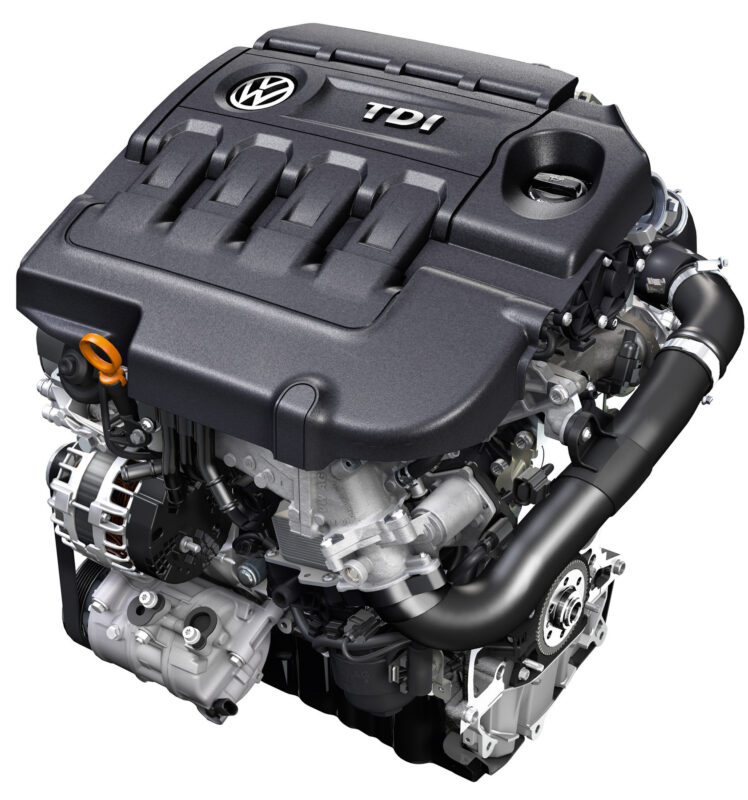 EA288-serien 2,0 TDI-dieselmotorer Audi, VW