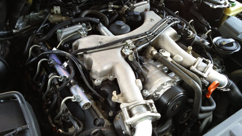 Audi BTR 4,2 TDI-motor