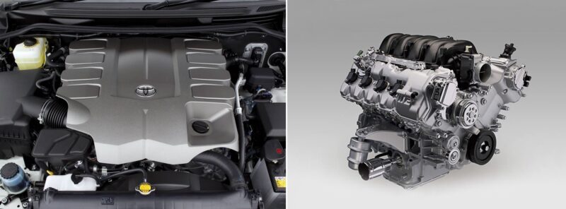 Lexus/Toyota 4,6 liter V8 (1UR-FE)