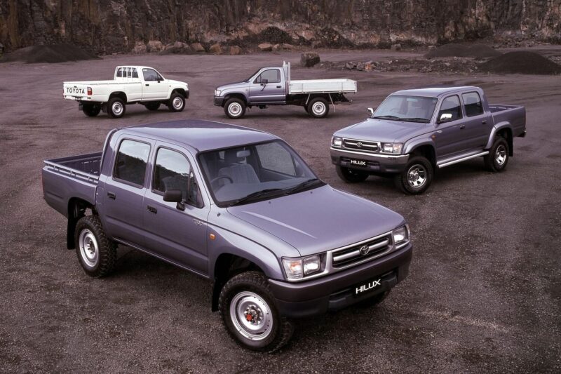 Historien om den legendariska Toyota Hilux pickupen