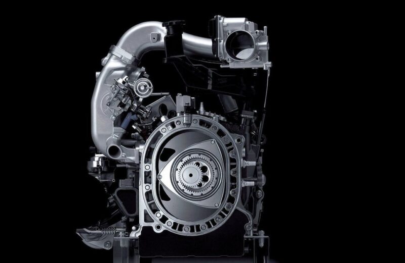 Wankel roterande kolvmotor
