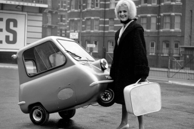 Peel P50. Det finns ingen mening med att göra mindre