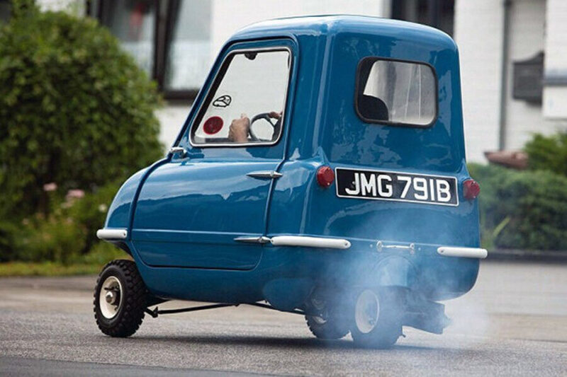 Peel P50. Det finns ingen mening med att göra mindre