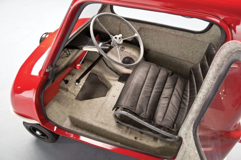 Peel P50. Det finns ingen mening med att göra mindre