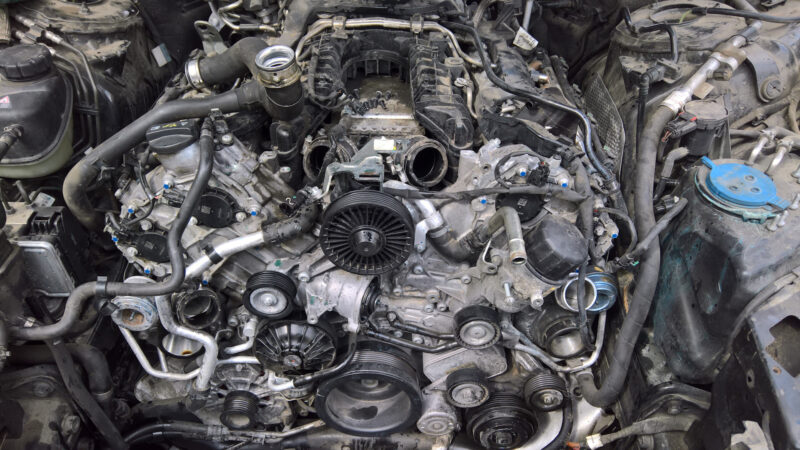 Mercedes M278 4,6-litersmotor