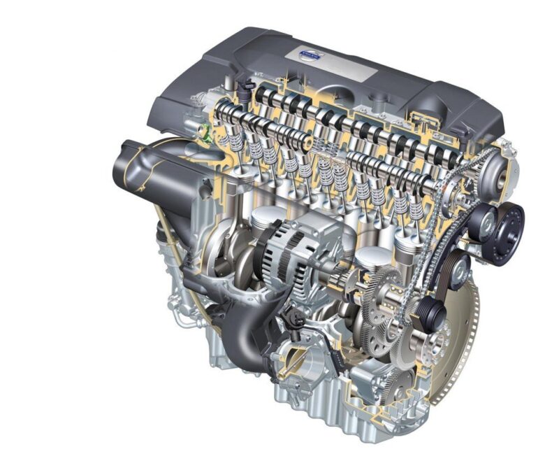 Volvo B6324S 3,2-litersmotor