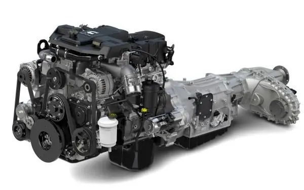 Dodge Ram 3500 – 6,690 liter, 6-cylindrig rak turbodiesel
