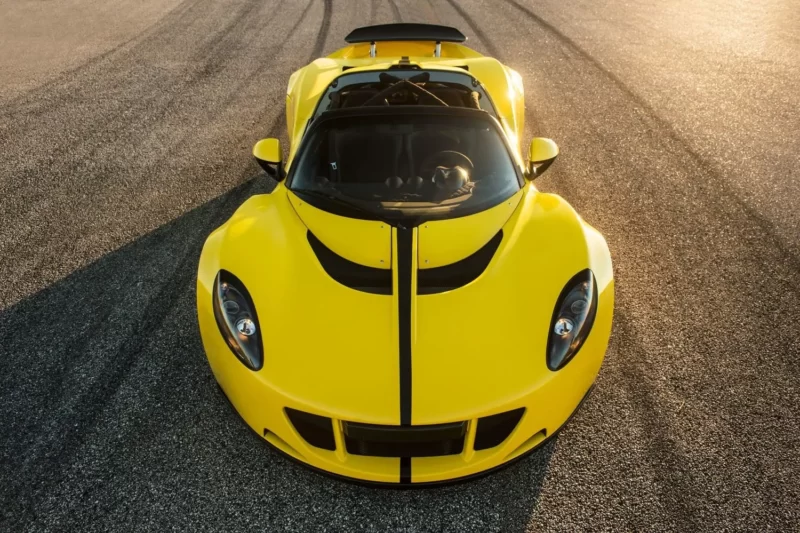 Hennessey Venom GT — 7 000 l V8 (GM), 2 turboladdare, bensin